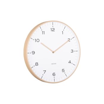 Karlsson 6011SB dizajnové nástenné hodiny béžová,pr. 40 cm