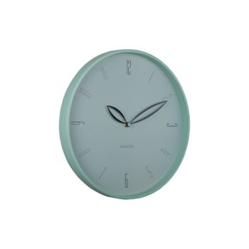 Karlsson 6012BL dizajnové nástenné hodiny modrá, pr. 40 cm