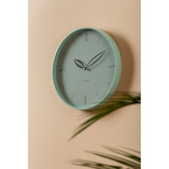 Karlsson 6012BL dizajnové nástenné hodiny modrá, pr. 40 cm