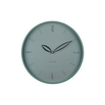Karlsson 6012BL dizajnové nástenné hodiny modrá, pr. 40 cm