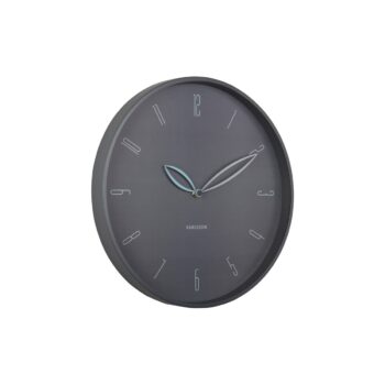 Karlsson 6012GY dizajnové nástenné hodiny sivá, pr. 40 cm