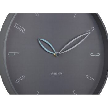 Karlsson 6012GY dizajnové nástenné hodiny sivá, pr. 40 cm