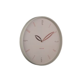 Karlsson 6012WG dizajnové nástenné hodiny béžová, pr. 40 cm