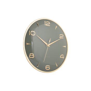 Karlsson 6017GR dizajnové nástenné hodiny sivá, pr. 40 cm