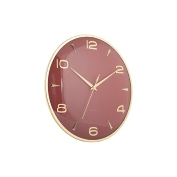 Karlsson 6017RD dizajnové nástenné hodiny červená,pr.  40 cm