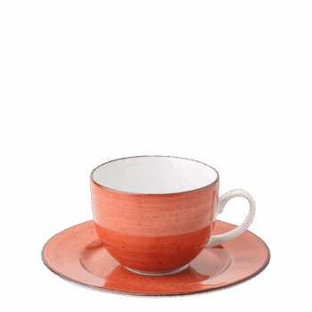 Spestrite si servírovanie kávy výnimočným porcelánom. Napríklad aj touto farebnou podšálkou z línie Hotel Inn Chic color s ručne maľovanými stenami. Každý kus je originál, ktorý aj všedný stereotyp pri káve premení na nenapodobiteľný zážitok.