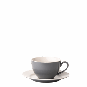 V živote plnom povinností je dôležité nájsť si čas pre seba a doslova vypnúť mozog. K takémuto relaxu sa skvelo hodí keramická šálka z kolekcie Elements East grey. Jej farebné prevedenie prinesie pokoj vašej duši a vy si tak môžete bezstarostne vychutnať voňavú rannú kávičku. Súčasťou setu je aj podšálka, ktorá vám okrem príjemného vzhľadu zabezpečí aj čistý stôl. Set obsahuje: 4x Kávová šálka 220 ml 4x Kávová podšálka 15,5 cm