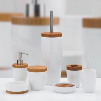 Kela WC set Natura, biela