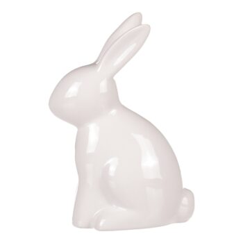 Keramický zajac, 11 x 7 x 16 cm