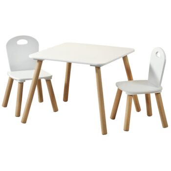 Kesper 17712 Detský stôl a 2 stoličky White