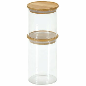 Kesper 38010 Skladovacia sklenená dóza, pr. 10 cm, 1200 ml