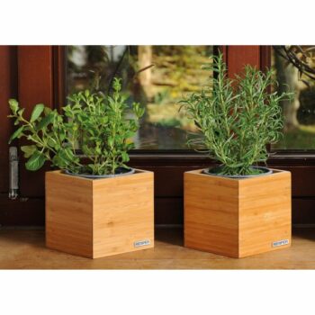 Kesper 58190 Univerzálny bambusový box, 13 x 13 x 13 cm