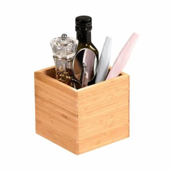 Kesper 58190 Univerzálny bambusový box, 13 x 13 x 13 cm