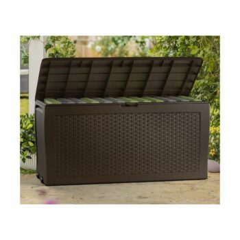 Keter Záhradný úložný box Samoa Rattan hnedá 270 l, 117 x 57 x 45 cm