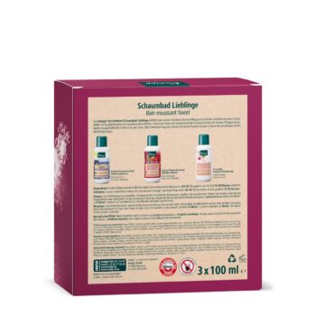 Kneipp Darčeková súprava pien do kúpeľa Šťastné kúpanie, 3 x 100 ml