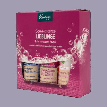 Kneipp Darčeková súprava pien do kúpeľa Šťastné kúpanie, 3 x 100 ml