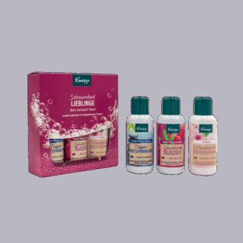 Kneipp Darčeková súprava pien do kúpeľa Šťastné kúpanie, 3 x 100 ml