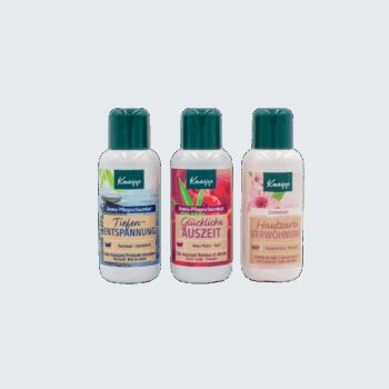 Kneipp Darčeková súprava pien do kúpeľa Šťastné kúpanie, 3 x 100 ml