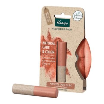 Kneipp Natural Care & Color tónovací balzam na pery Natural Dark Nude 3,5 g