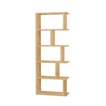 Regál THERESSA 1: Prírodný dubový dizajn pre vašu oázu pokoja Typ tovaru: Regál, knižnica Materiál: Melamín, VT laminát Rozmery: 159 x 62 x 29.6 cm Farba: Dub  Hrúbka materiálu: 18mm Urobte svoju obývačku ešte útulnejšou s regálom THERESSA 1 v teplom dubovom odtieni. Svojou kombináciou melamínu a VT laminátu tento regál ponúka dokonalý mix moderného dizajnu a tradičného vzhľadu dreva.  Autentický dubový dizajn pre prírodný vzhľad 4 priestranné police pre vaše obľúbené knihy a dekorácie  Odolná konštrukcia s hrúbkou materiálu 18mm Jednoduchá montáž a údržba Stredobod obývacej izby, ktorá spája funkčnosť a estetiku  Regál THERESSA 1 predstavuje elegantné a praktické riešenie pre všetkých, ktorí si cenia kvalitu a štýl v jednom.