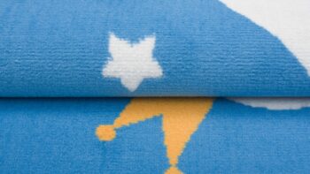 Koberec do detskej izby s labuťou Šírka: 80 cm | Dĺžka: 150 cm