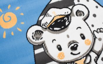 Koberec do detskej izby s medvedíkom Šírka: 80 cm | Dĺžka: 150 cm