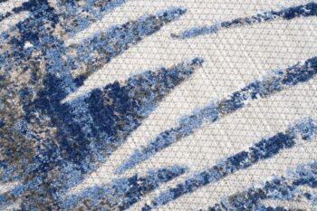 Koberec na terasu s krásnym sivým motívom Šírka: 80 cm | Dĺžka: 150 cm