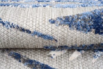 Koberec na terasu s krásnym sivým motívom Šírka: 80 cm | Dĺžka: 150 cm