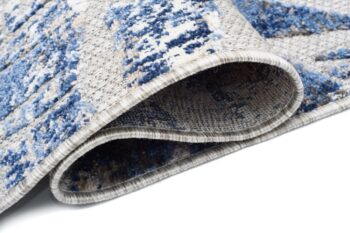 Koberec na terasu s krásnym sivým motívom Šírka: 80 cm | Dĺžka: 200 cm