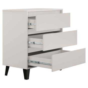 Komoda BOGAN 3S70, krémová