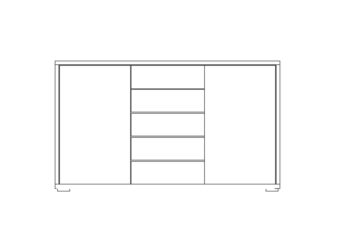 Komoda IBIZA 421 419 už na prvý pohľad dýcha luxusom a štýlom. Komoda je vyrobená z čiastočného dubového masívu.Rozmery š/v/h  125/89/37 cm.Luxusný masívny nábytok Ibiza naplní aj tie najvyššie očakávania. Nemecká výroba je zárukou kvality. Možnosť objednať aj v jelšovom čiastočnom masíve, cena na požiadanie.