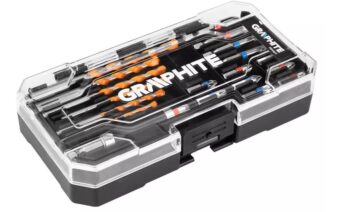 Kompaktná sada vrtákov a bitov GRAPHITE 56H611 – 20-dielna
