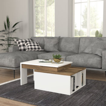 Konferenčný stolík Kolarado White Walnut