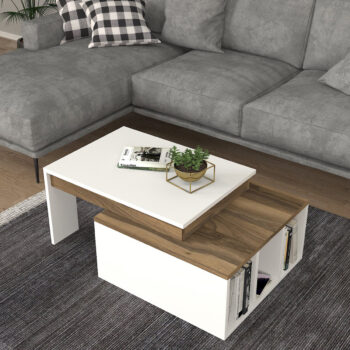 Konferenčný stolík Kolarado White Walnut