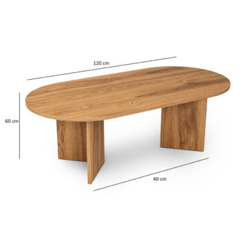 Konferenčný stolík Oval