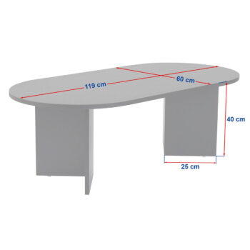 Konferenčný stolík Sable Sapphire Oak
