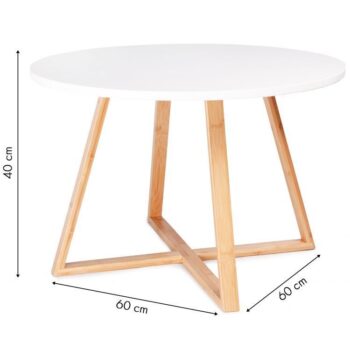 Konferenčný stolík v škandinávskom štýle 60 cm