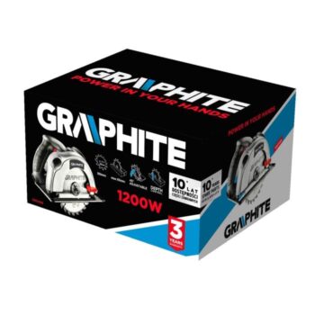 Kotúčová píla s výkonom 1200W, 58G488 GRAPHITE