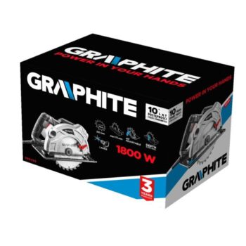 Kotúčová píla s výkonom 1800W, 58G493 GRAPHITE