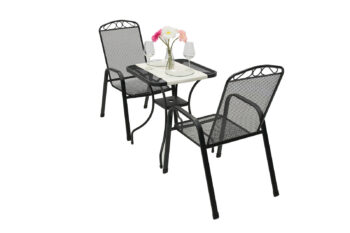 Kovová zostava CALGARY 1+2 (60x60 cm)