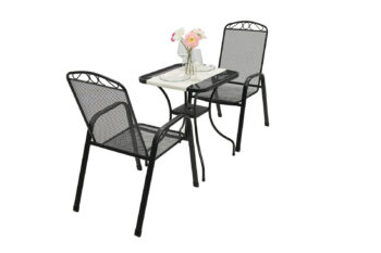 Kovová zostava CALGARY 1+2 (60x60 cm)