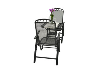 Kovová zostava OTTAWA 1+2 (60x60 cm)