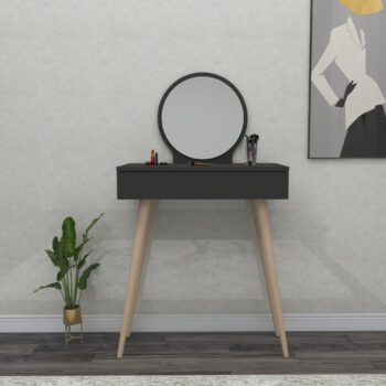 Kozmetický stol Siena Anthracite