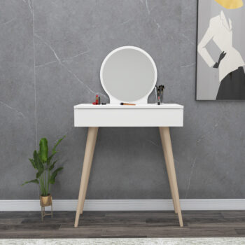 Kozmetický stolík Siena White
