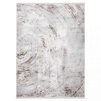 Krémovo-sivý dizajnový vintage koberec Šírka: 140 cm | Dĺžka: 200 cm