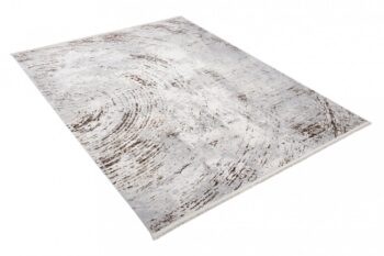 Krémovo-sivý dizajnový vintage koberec Šírka: 200 cm | Dĺžka: 300 cm
