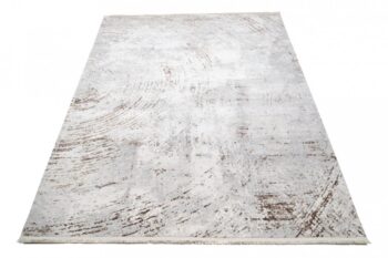 Krémovo-sivý dizajnový vintage koberec Šírka: 80 cm | Dĺžka: 150 cm