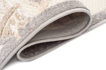 Krémový terasový koberec so vzorom kvetov Šírka: 120 cm | Dĺžka: 170 cm