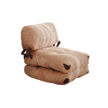 Kreslo Fold Kadife Camel