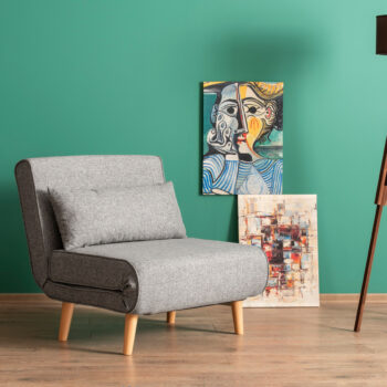 Kreslo Folde Single Light Grey